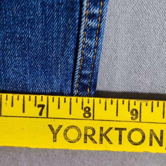 Levi's 514 jeans straight leg men's size W34/L30 medium washed denim blue colour - Picture 14 of 14